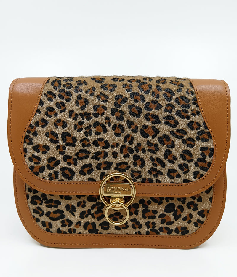 Bag Marilyn Amazone Leopard &amp; Apple Skin