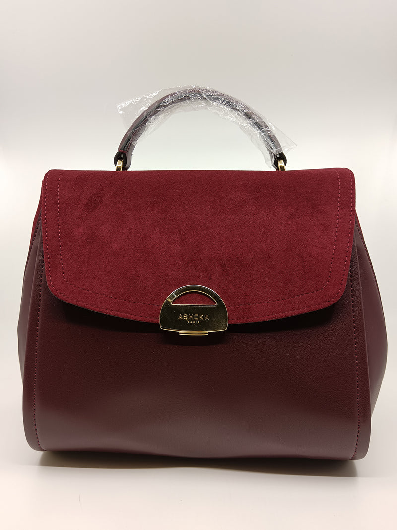 Burgundy Paname Oxymore handbag