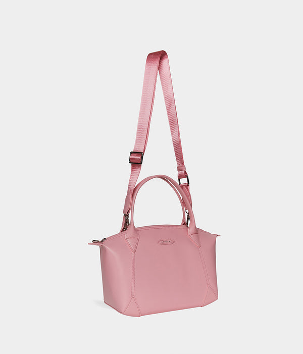 Sac à main vegan pour femme Pretty Full Apple Skin rose sans cuir, éthique, écoresponsable, écologique, recyclé et sans cruauté